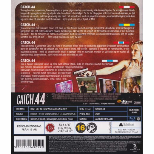 Catch 44 Blu-Ray (Begagnad)