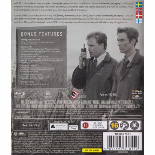 True Detective Blu-Ray (Begagnad)