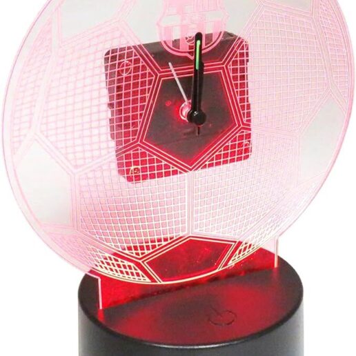 F.C. Barcelona LED methacrylate clock