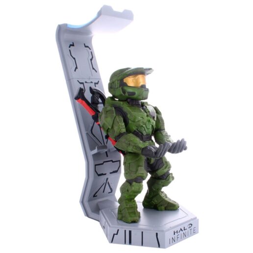 Master Chief figure clamping bracket Cable guy Deluxe 20cm