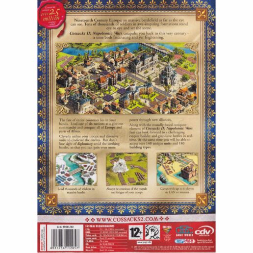 Cossacks II Napoleonic Wars PC CD (Begagnad)