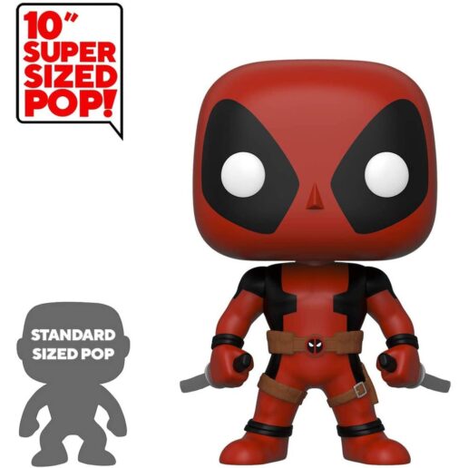 POP figure Jumbo Marvel Deadpool With Swords 25cm Exclusive