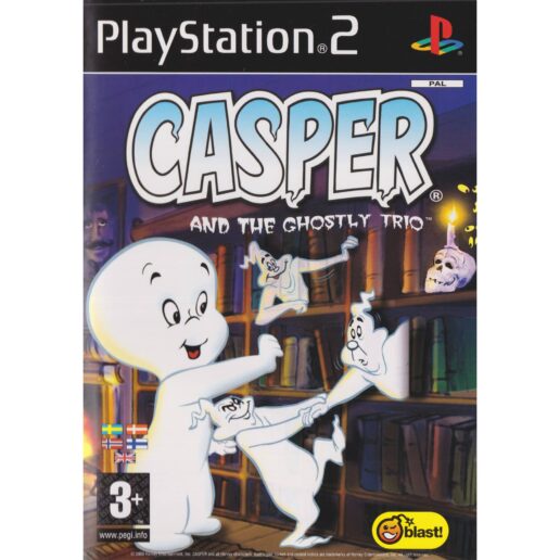 Casper and the Ghostly Trio Playstation 2 PS2 Nordic (Begagnad)