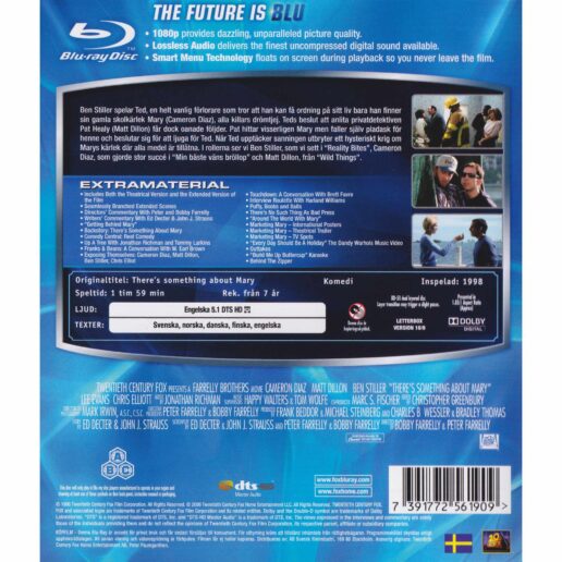 Den där Mary Blu-Ray (Begagnad)