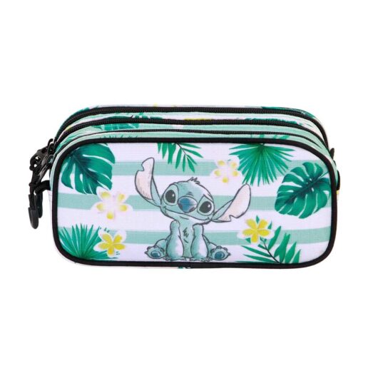 Disney Stitch triple pencil case