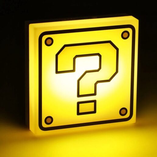 Super Mario Question Block light