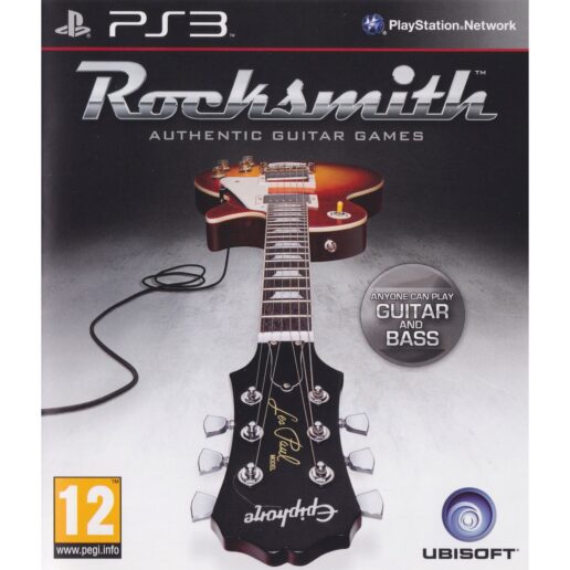 Rocksmith + Real Tone Cable Playstation 3 PS3 (Begagnad)