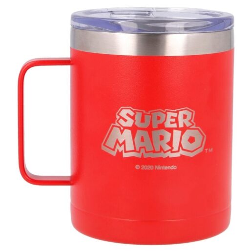 Nintendo Super Mario Bros stainless steel thermos mug 380ml