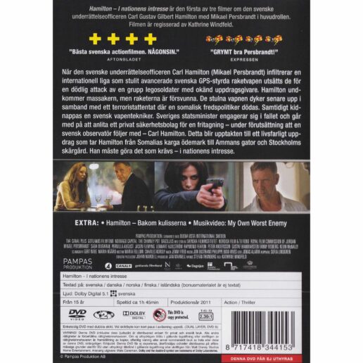 Hamilton I nationens intresse DVD (Begagnad)