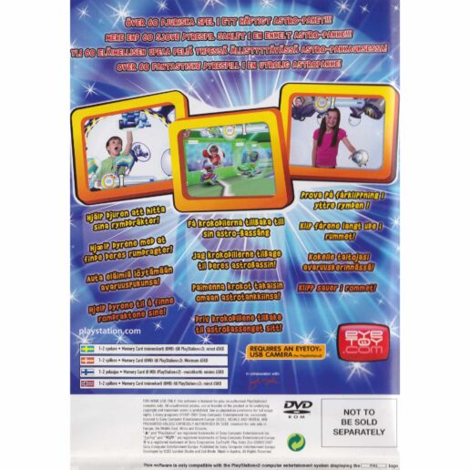 EyeToy Play Astro Zoo Playstation 2 PS2 Nordic Bundle Copy (Begagnad)