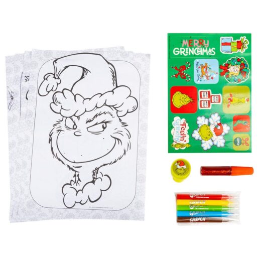The Grinch activity set