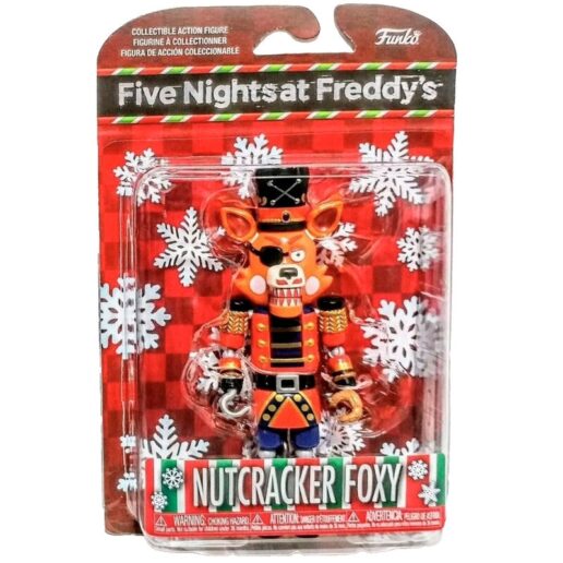 Five Nights at Freddys Holiday Nutcracker Foxy action figure Exclusive