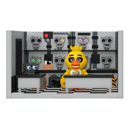 Snaps! playset figure Five Nights at Freddys Chica with Storage Room