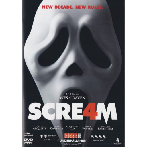 Scream 4 DVD (Begagnad)