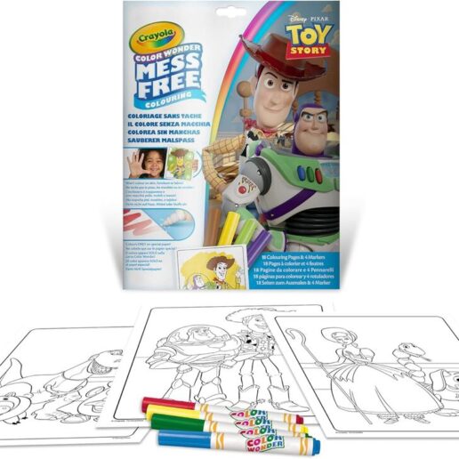 Disney Toy Story colour without smudges