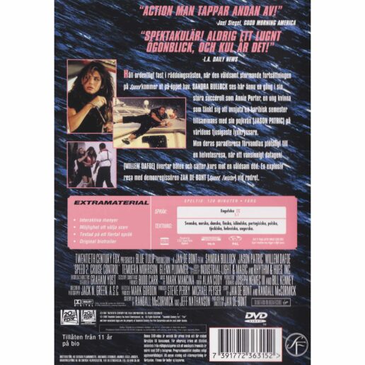 Speed 2 Cruise Control DVD (Begagnad)