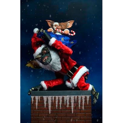 Gremlins Santa Stripe and Gizmo pack 2 figures 18cm