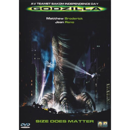 Godzilla DVD (Begagnad)