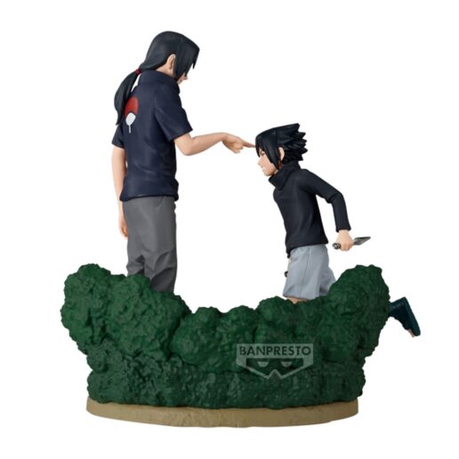 Naruto Shippuden Memorable Saga Sasuke Uchiha & Itachi Uchiha figure 14cm