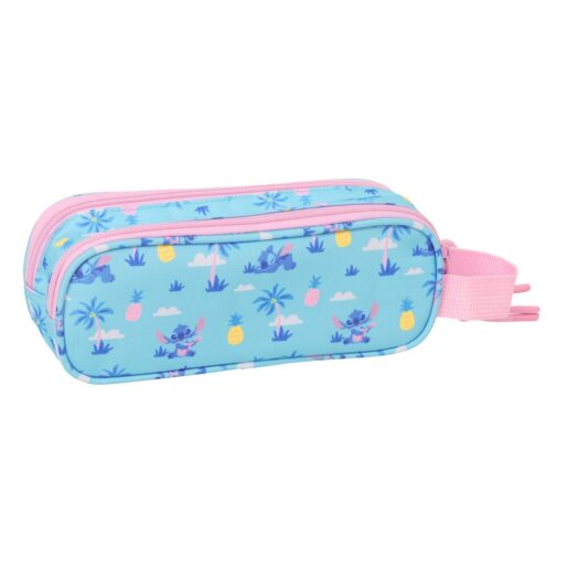 Disney Stitch Waves double pencil case