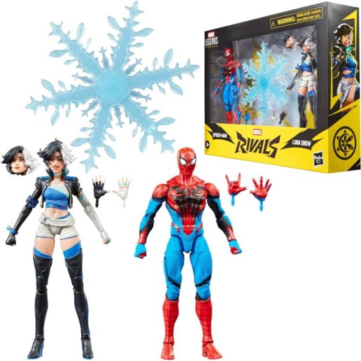 Marvel Legends Rivals Spider-Man & Luna Snow figure 15cm