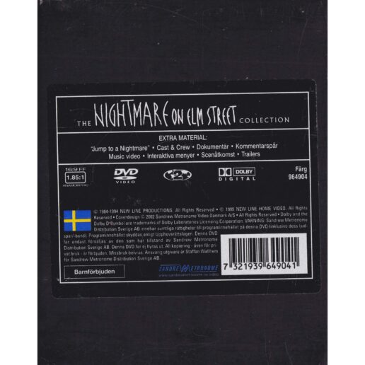 The Nightmare on Elm Street Collection DVD (Begagnad)