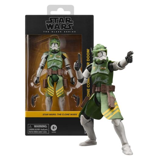 Star Wars The Clone Wars Clone Commander Doom figure 15cm