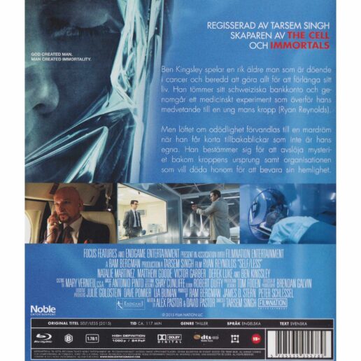 Self Less Blu-Ray (Begagnad)