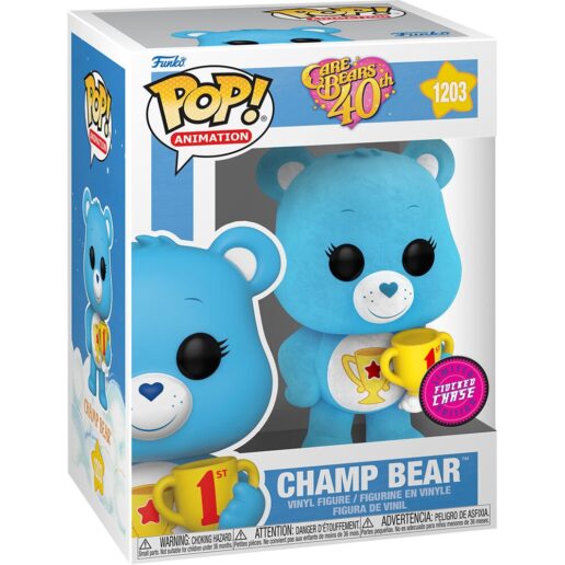 POP figure Care Bears 40th Anniversary Champ Bear Chase POP figure Care Bears 40th Anniversary Champ Bear Chase