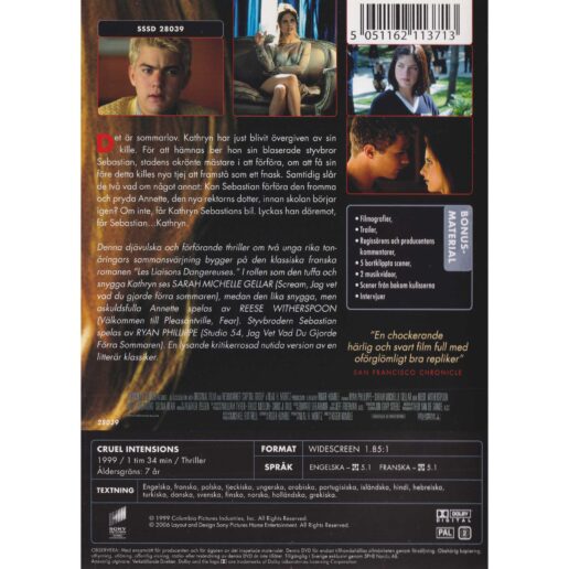 En djävulsk romans DVD (Begagnad)