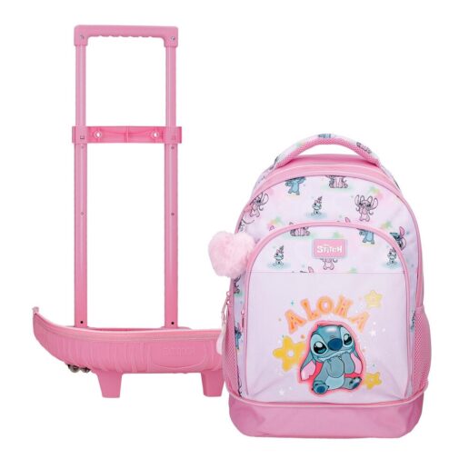 Disney Stitch You & Me extraible compact trolley 43cm