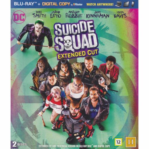 Suicide Squad Extended Cut Blu-Ray (Begagnad) Suicide Squad Extended Cut Blu-Ray (Begagnad)