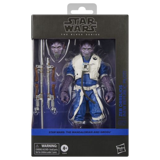 Star Wars The Mandalorian & Grogu Zeb Orrelios New Republic Pilot figure 15cm