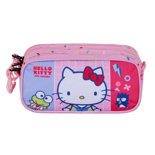 Hello Kitty triple pencil case