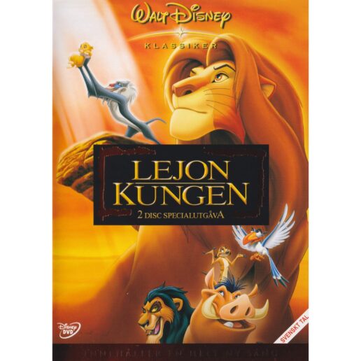 Lejonkungen DVD (Begagnad)