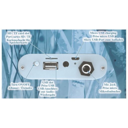 Disney Frozen Bluetooth portable speaker with microphone