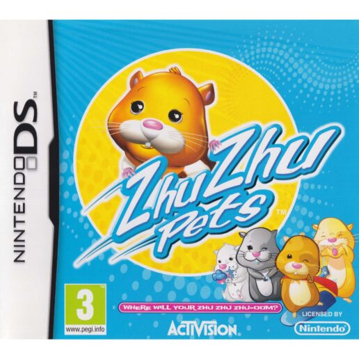 Zhu Zhu Pets Nintendo DS Swedish (Begagnad)