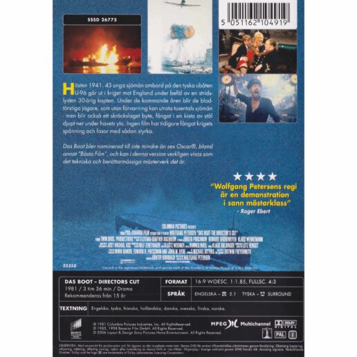 Das Boot DVD (Begagnad)