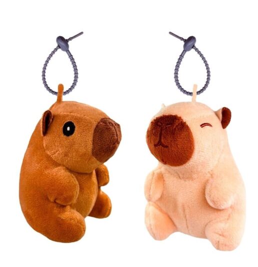 Capybara assorted hanging plush toy 10cm Capybara assorted hanging plush toy 10cm