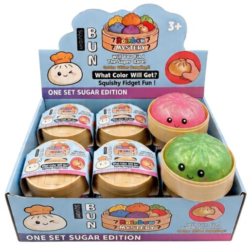 Dumpling Squishy Sugar assorted surprise stress-relief toy 10cm Dumpling Squishy Sugar assorted surprise stress-relief toy 10cm