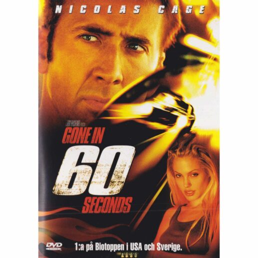 Gone in 60 Seconds DVD (Begagnad)