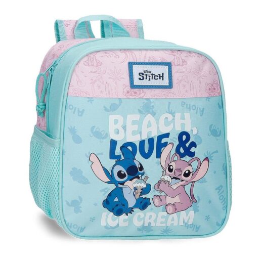 Disney Stitch Beach & Love adaptable backpack 25cm