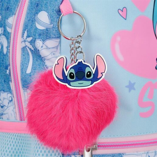 Disney Stitch Hearts adaptable backpack 44cm