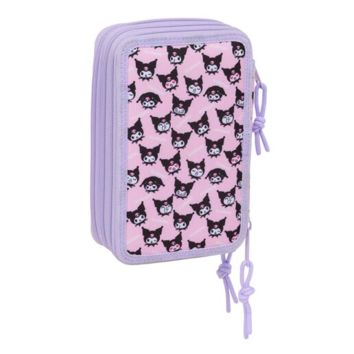 Hello Kitty Kuromi triple pencil case 37pcs