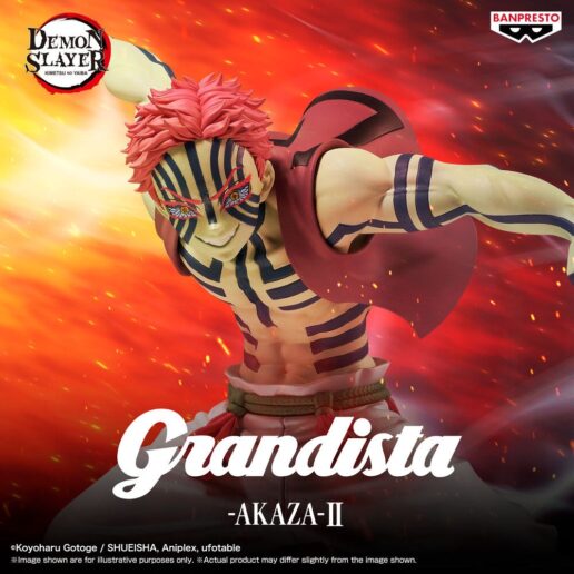 Demon Slayer Kimetsu no Yaiba Grandista Akaza II figure 23cm