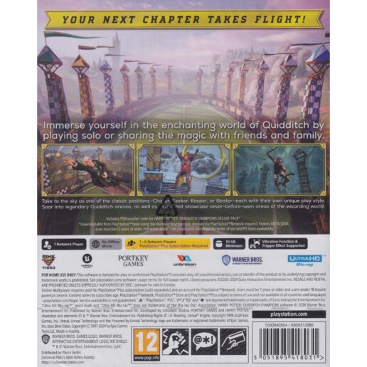 Harry Potter Quidditch Champions Deluxe Edition Playstation 5 PS5