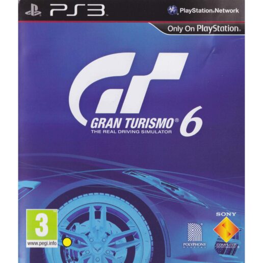 Gran Turismo 6 Playstation 3 PS3 (Begagnad)