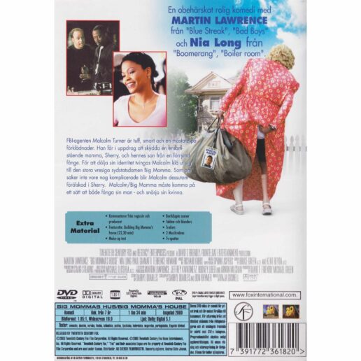 Big Mommas House DVD (Begagnad)