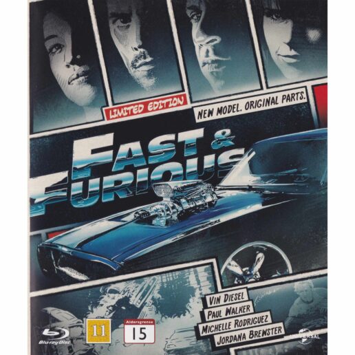 Fast & Furious Blu-Ray (Begagnad)