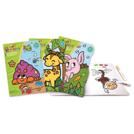 Animals assorted colouring book